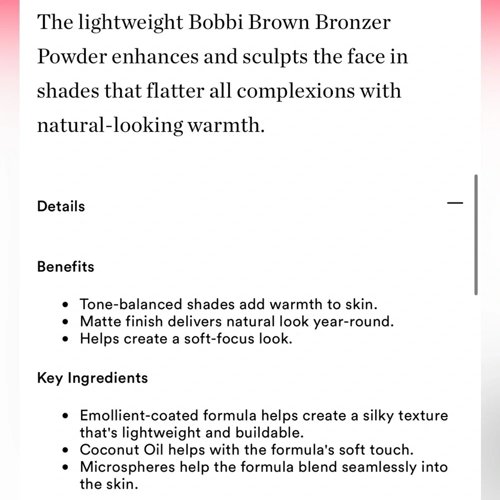 Bobbi Brown ‘Light’ Bronzing Powder